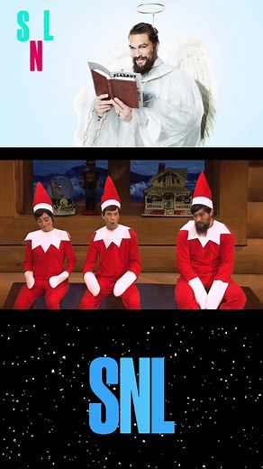 Jason Momoa en Elf on the Shelf en SNL