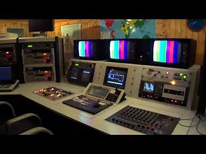 Classic Broadcast TV Control Room