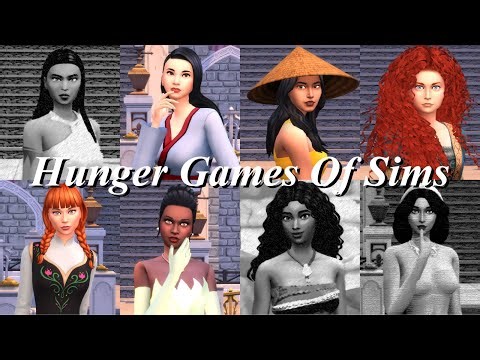 Hunger Games of Sims - Princesses Disney V2 EP4 - Les Sims 4
