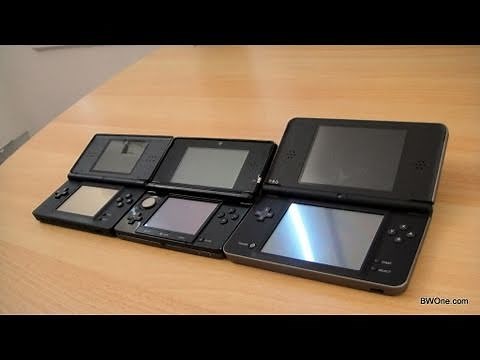 Nintendo 3DS vs DS Lite vs DSi vs DSi XL