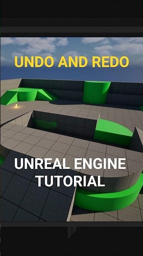 Undo and Redo in Unreal Engine #UnrealEngine #UE #GameDev #IndieDev #FYP