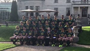 4.5K views · 97 reactions | VIDEO: The Springboks team photo in cold and windy conditions at the team hotel in Dublin. #SARonTour | SA Rugby magazine | Facebook