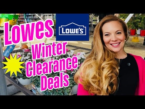 🌸Lowe’s Garden Center Clearance and Deals January 2026