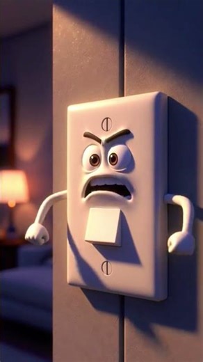 💥Secret Life of a Light Bulb,🤫🤫 Switch and Battery🤯🤯🤯#shorts #aianimation #object #lightbulb #viral