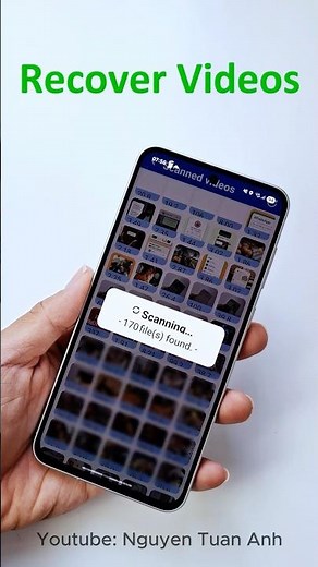 Recover deleted videos and photos from android