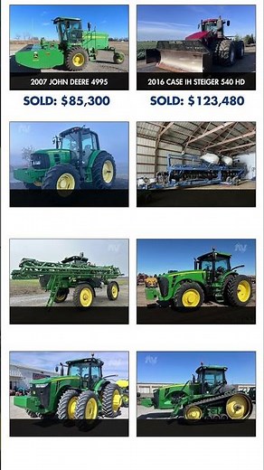 Farm Equipment Auction Results - March 18, 2026