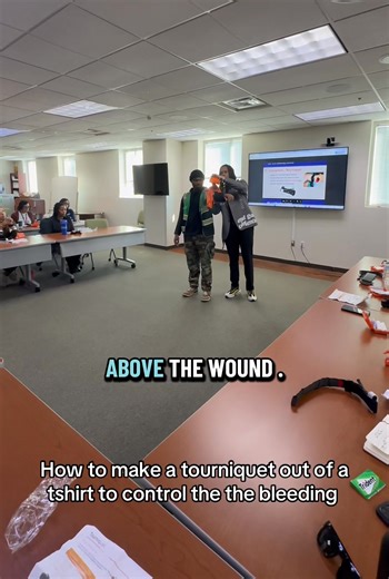Bleeding is the #1 cause of preventable death after injury. Let that sink in yo.. so even though they all left with their own BeyondTheBullet bleeding control kits and tourniquets, I still want people to be ACTIVE if they don’t have one. So Yesterday I taught my students how to save a life with nothing but a T-shirt and a marker. No fancy tools. No excuses. Just knowledge. I was honored to teach a BeyondTheBullet Bleeding Control class with a couple dozen community members at the Norfolk Departm