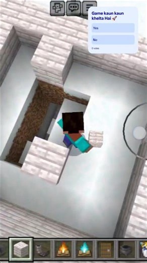 🚀"Minecraft in made Underground surang"🎮 #shorts #gaming By Ayush 1 "♦️ #minecraft 👍#shorts gameplay