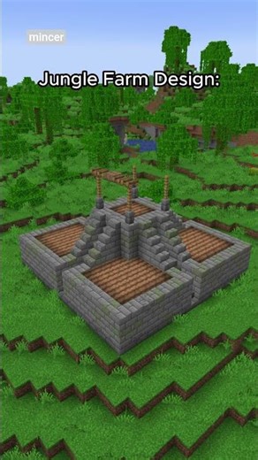 Minecraft farm building