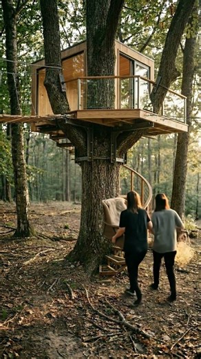 From Forest to Luxury Treehouse 🌿🏡 Insane Build Transformation (Satisfying Timelapse)