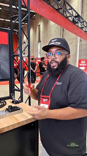 We got a chance to use the new Milwaukee Tool 8 inch Slip Joint Pliers at the @milwaukeetool Pipeline show this year. These pliers are set to release early next year! #milwaukeetool #nothingbutheavyduty #tools #mechanic #eztechjoe #toolmedia | Ez Tech Joe