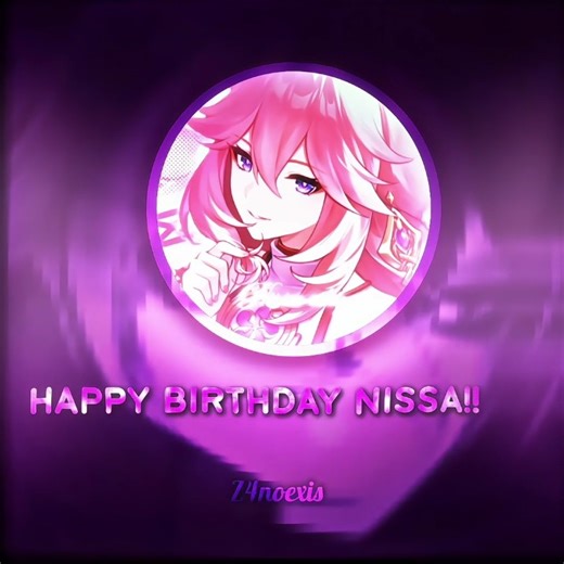 a day late but HBD!!💌 ‪@Nissa-editzッ‬ [Birthday special edit]