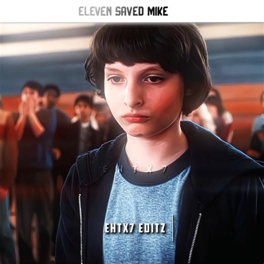 “Eleven Saved Mike💀” || stranger things || Heaven jumpstyle || #drama #trolledit #shorts