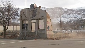 HISTORY DEMOLISHED - A Bountiful building dating back to 1890 was demolished this morning to make way for housing. https://bit.ly/3saaM8q | FOX 13 News