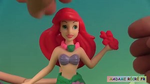Play Doh La Petite Sirène Ariel & ses amis marins Ariel & Undersea Friends Pâte à modeler