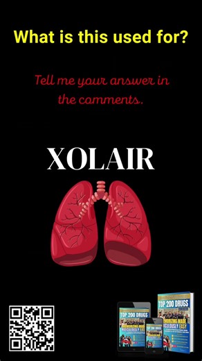 Top 200 Drugs: Xolair & its Uses, Benefits & Details! #shorts