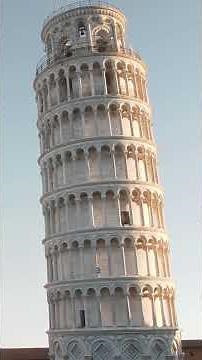 La Tour de Pise : Le Monument le Plus Célèbre d'Italie .#TourDePise #Pise