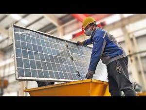 How to Recycle Bifacial (Double Glass) Solar Panels | Suny Group