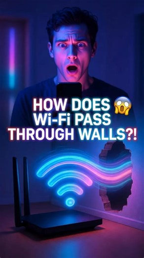 How Wi-Fi Travels Through Walls 📶