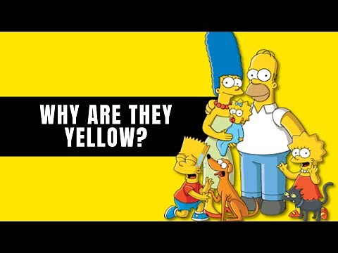 WHY ARE THE SIMPSONS YELLOW??