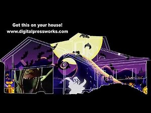 This Is Halloween - House Projection Mapping Video Sample