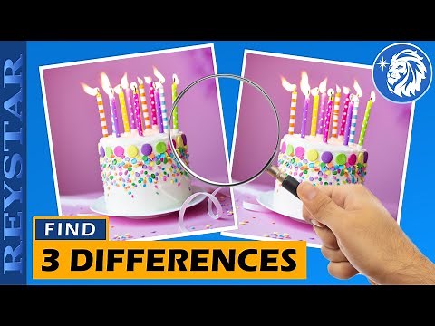 FIND THE DIFFERENCE BETWEEN TWO PICTURES BRAIN GAME | ONLY FOR GENIUSES