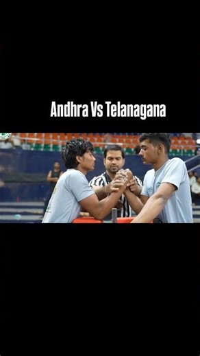 Andhrapradesh vs Telangana 💪#armwrestlingworkout #armwrestling #viral #andhrapradesharmwrestling