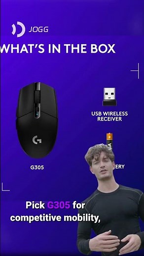 Best Budget Wireless Gaming Mouse | Logitech G305 🔥 #shorts