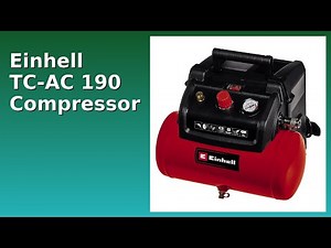 REVIEW (2026): Einhell TC-AC 190 Compressor. ESSENTIAL details.