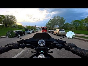 2025 Moto Morini Calibro Bagger | POV Test Ride | AMAZING 4K quality