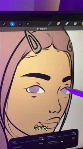 Color Picker Challenge! #art #cute #kawaii #digitalart #shorts