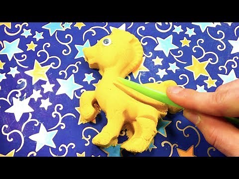 Play with Color Kinetic Sand - Preschool Learn Colors for Kids