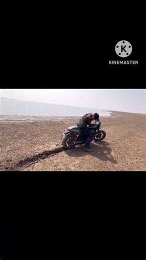 Burnout in Lake 😱 | Harley-Davidson Gone FIRE MODE 🔥