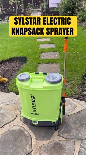 Sylstar Electric Knapsack Sprayer | April 2026