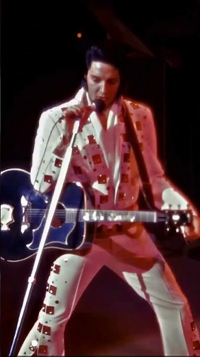 Elvis Presley in his prime in (E.I) not (A.I): 1972 Vegas 8mm #Elvis #Rare