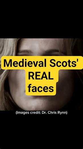 This is what medieval Scottish people REALLY looked like #history #facereveal #scotland