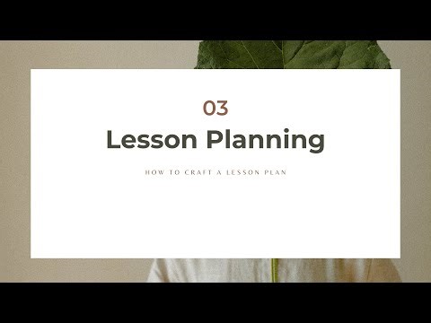 OH4K Teaching Smarter Module 3: Lesson Planning