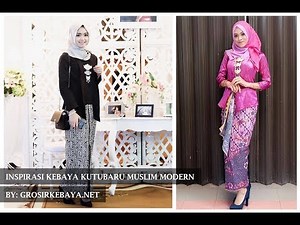 085725275755 Inspirasi Kebaya Kutubaru Muslim Terbaru | By: GrosirKebaya.Net