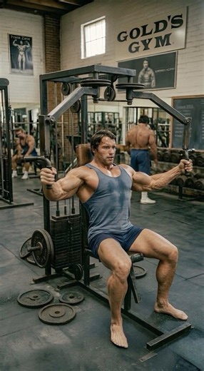 Arnold Machine Fly 💪 #arnoldschwarzenegger #bodybuilding #workout #motivation