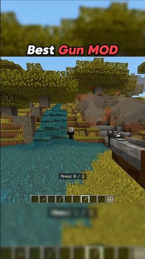 🔥 Best Gun MOD in Minecraft! 🤯💥