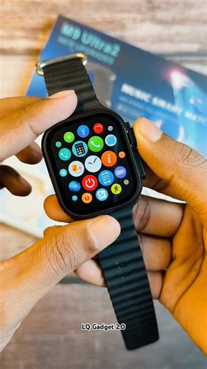 New M9 ULTRA 2(BLACK)- 2.2 inch Infinity Display💥🤯