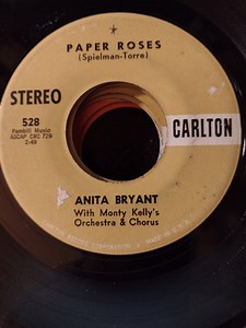 Anita Bryant - Paper Roses / Mixed Emotions