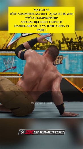 WWE 2K19 Showcase | Daniel Bryan '13 vs.John Cena '13 | Part 1