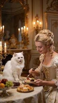 Persian Cat Living Like Royalty at the French Court