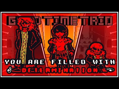 [AU] Good Time Trio: "Papyrus, Chara & Sans Trio Fight" (shunapple Take) || Undertale Fangame