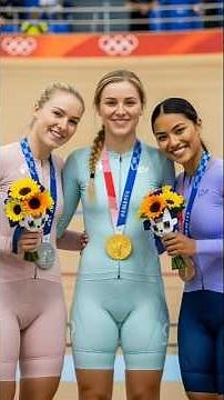 🚴🏻‍♀️🏅Women's Cyclists at Medalist Award Ceremony | Olympic Queens in 4K | #cycling #usa #trending