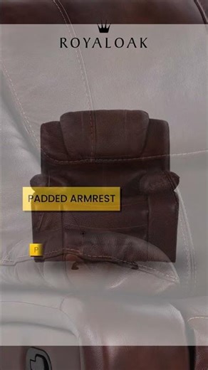 Royaloak Naples Italian Leather Recliner 1S
