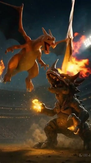 Charizard vs Greymon 🔥 El duelo definitivo entre Pokémon y Digimon ¿Quién se lleva la victoria? 🔥