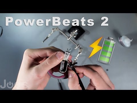 How to Replace Battery PowerBeats 2 Wireless Earbuds 90mAh Tutorial