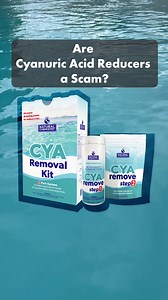 Cyanuric acid reducers have mixed results. There’s not cheap, they work slowly and other chemicals, like algaecide, can interfere. The only guaranteed way to reduce your cyanuric acid levels is by diluting your water. But if you can’t drain your pool, a cyanuric acid reducer might be your best option.⁠ .⁠ .⁠ .⁠ .⁠ #pool #poolcare #poolmaintenance #poolchemistry #swimuniversity #dyk #helpful #tips #pooltips #poolguide #swimming #swimmingpools #swimmingpoolspecialist⁠ #poolside #swimmingpool #swim